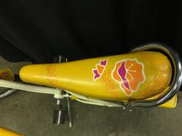 Vintage 70's Huffy "Cactus Flower" Girls Bike