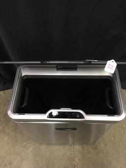 12.5 Gallon Stainless Steel Trash Can