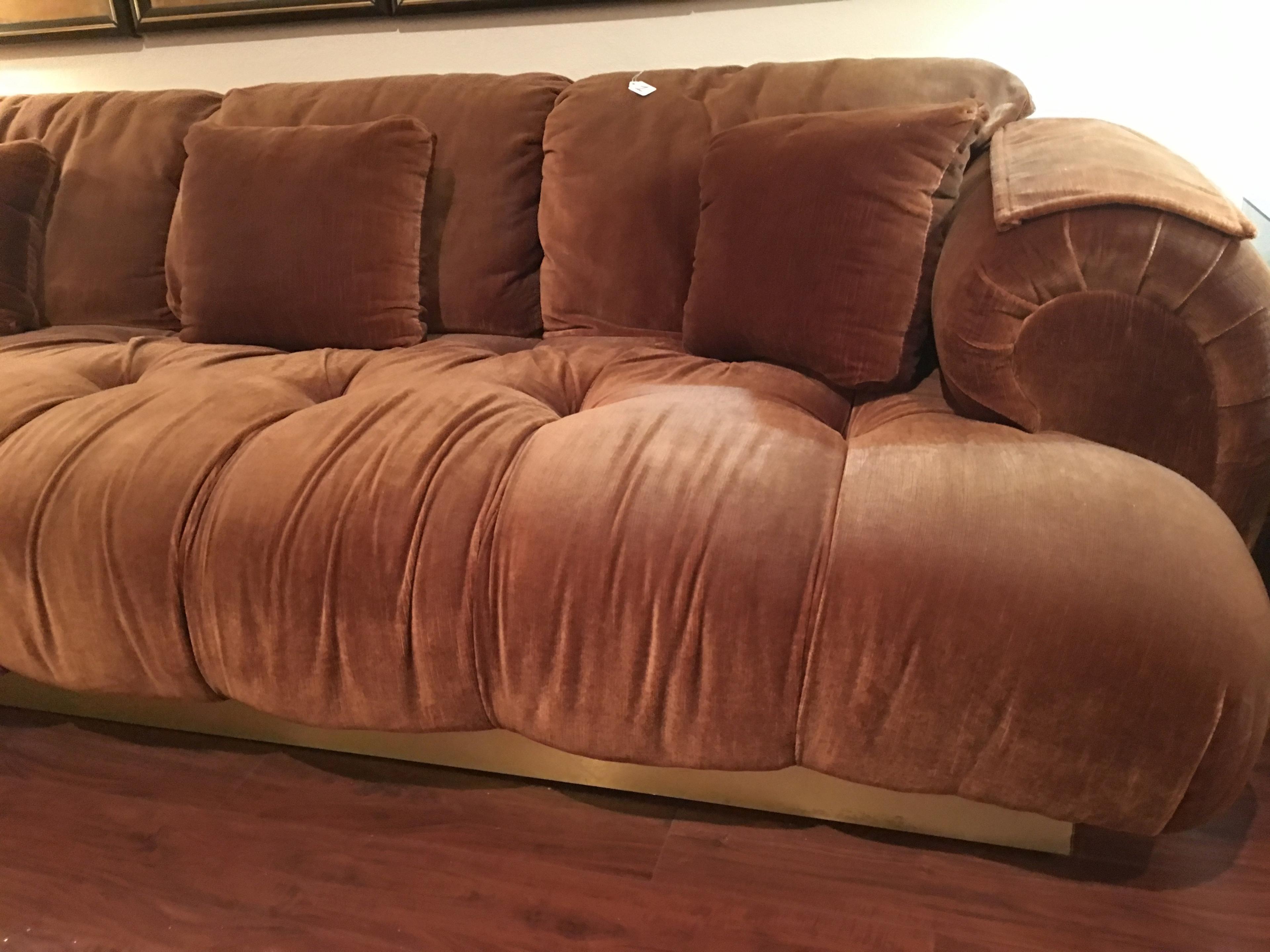 Vintage 70's Tufted Couch