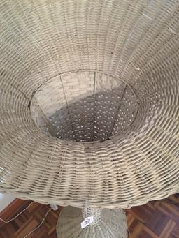 Wicker Plant Stand Is 43" Tall