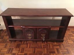 Sauder Type Stand W/Double Doors At Bottom