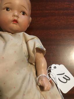 1950's Era Japaneese Doll Is 9" Tall *Damage On Left Thumb*