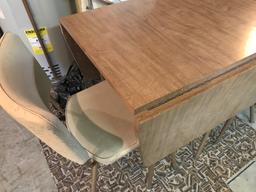 Vintage Table and 2 Chairs-Used Condition, 30" Wide