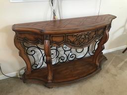 Very Decorative Hall Table, It appears to be same line as Dining Room Set.
