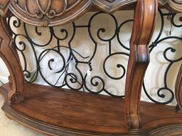 Very Decorative Hall Table, It appears to be same line as Dining Room Set.