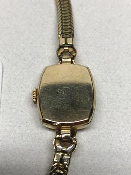 Vintage Gold Filled Omega Ladies Wrist Watch
