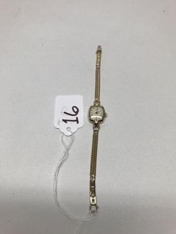 Vintage Gold Filled Omega Ladies Wrist Watch