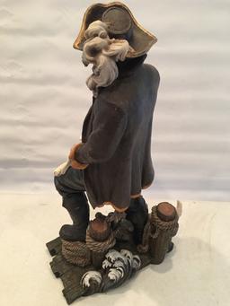 Resin Pirate Is 22" Tall-Well Made W/Nice Detail