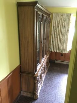 Large 4-Door China Cabinet