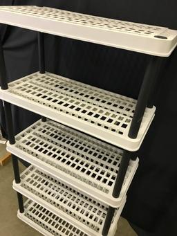 5-Tier Plastic Shelf