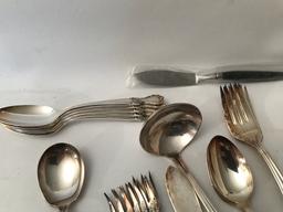 30 Pcs. Misc. Flatware- Mostly "Old Company Plate"