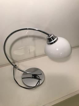 Chrome Portable Desk Light