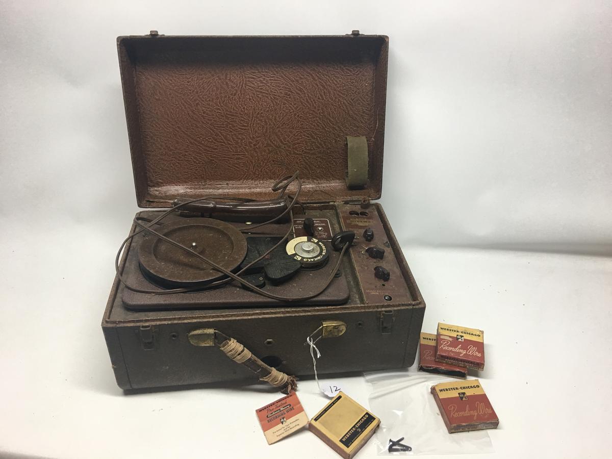 Wireway Magnetic Wire Recorder