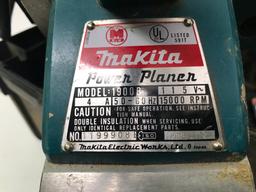 Makita Power Planer Model 1900B W/Case