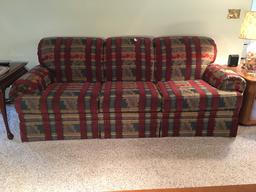 Flexsteel 3 Cushion Upholstered Couch