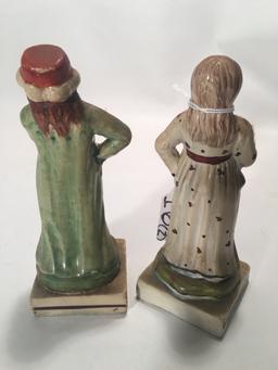 (2) English Figurines