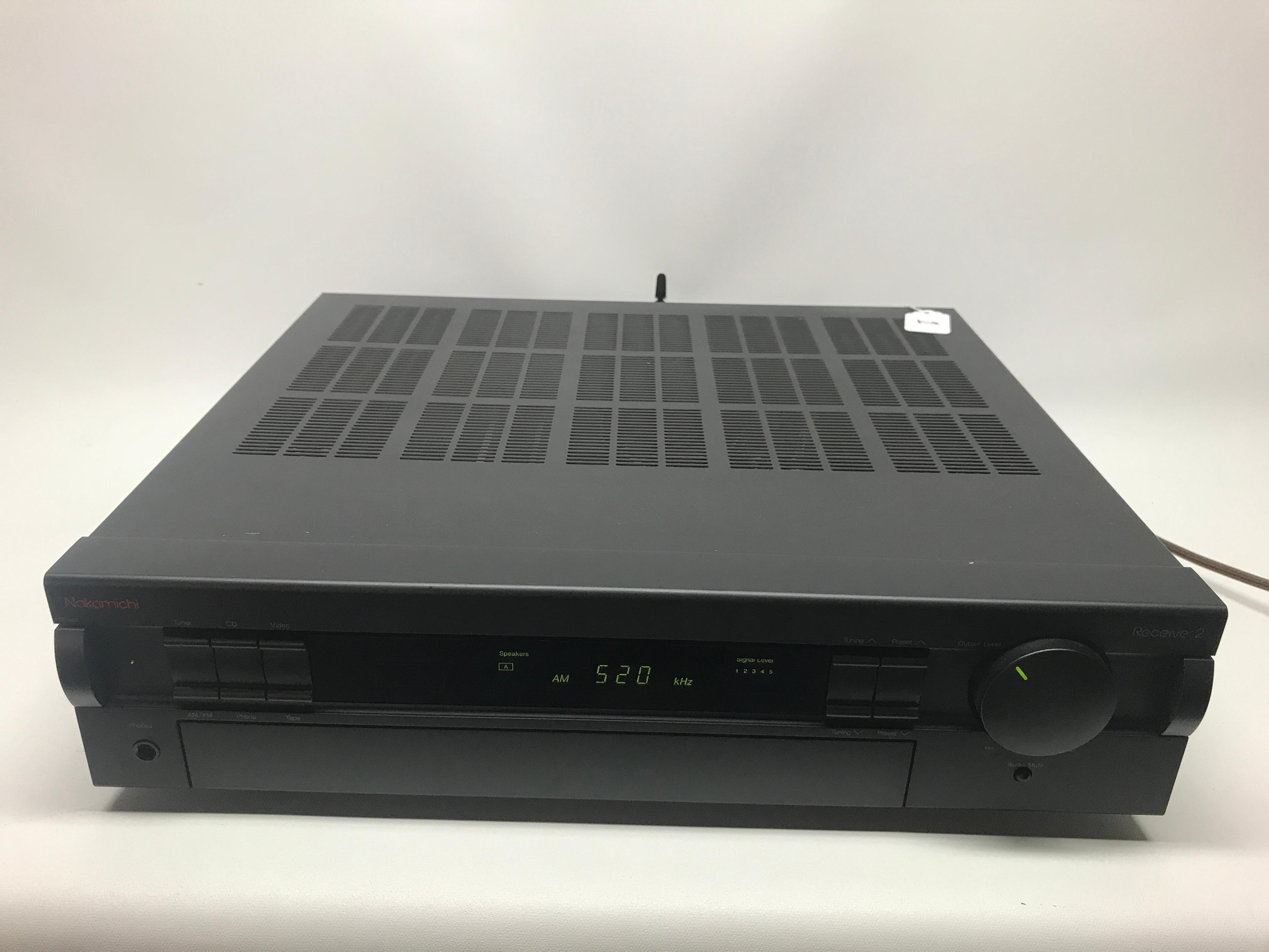 Nakamichi Reciever 2, AM/FM Tuner