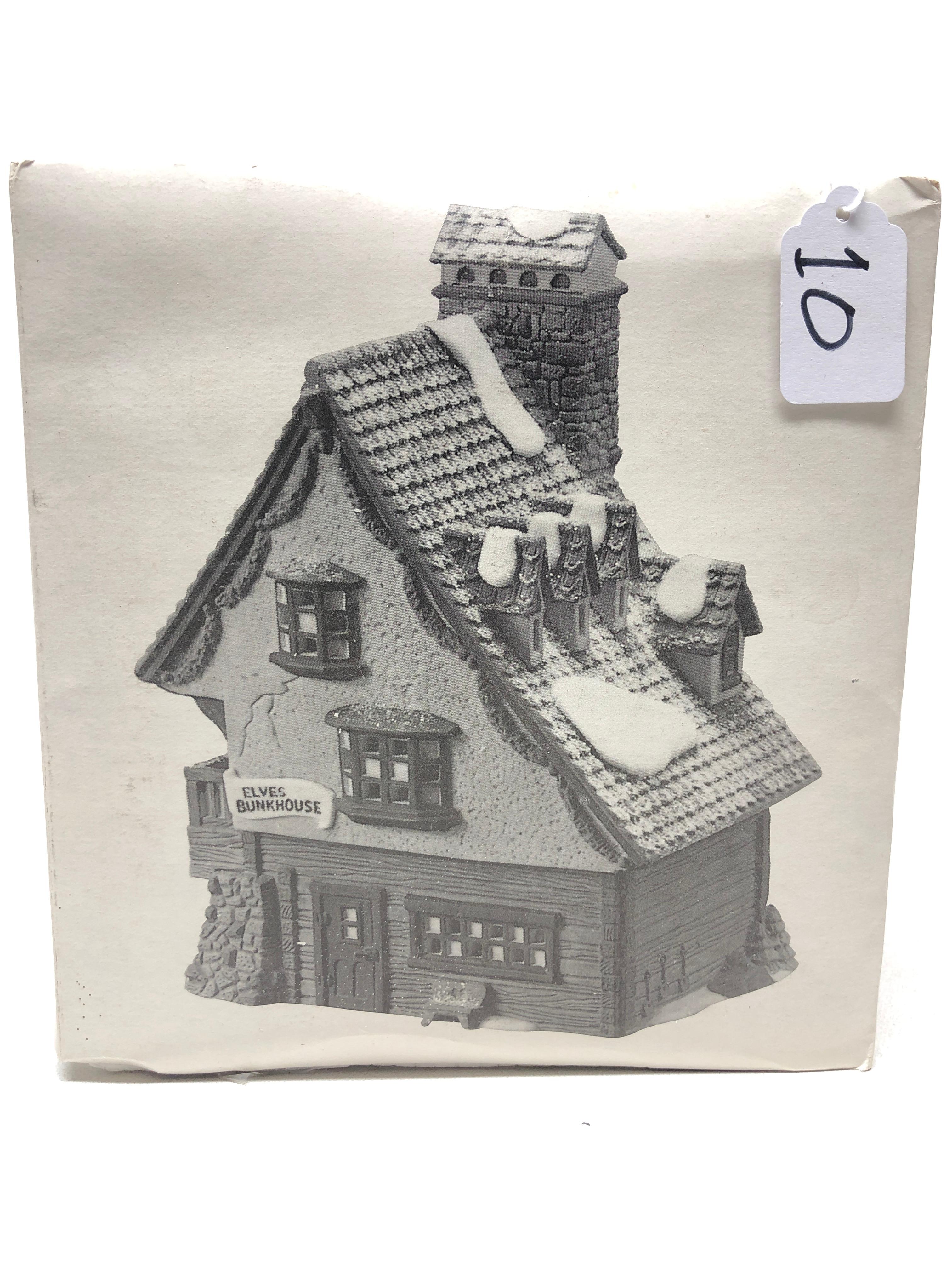 Department 56 North Pole Series "Elf Bunkhouse"