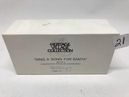 Department 56 North Pole Series "Sing A Song For Santa"