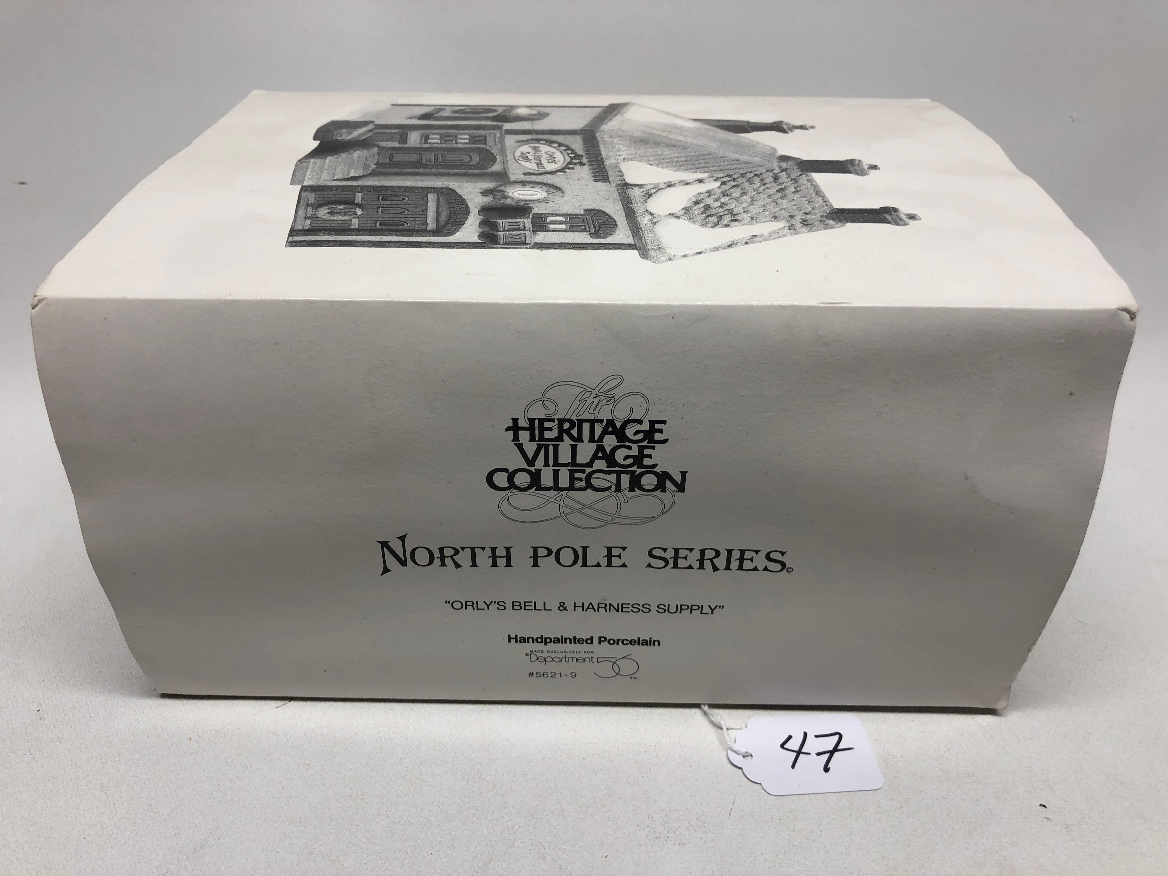 Department 56 North Pole Series "Orly's Bell & Harness Supply"