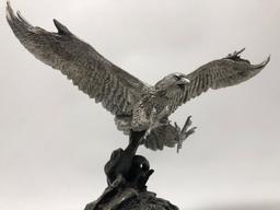 Chilmark Fine Pewter Statue Of Eagle