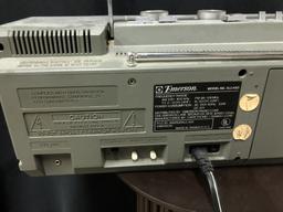 Emerson XLC-450 Television/AM-FM/Casette Player-As-Is