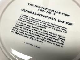 1976 General Jonathan Dayton Plate, 10.5"