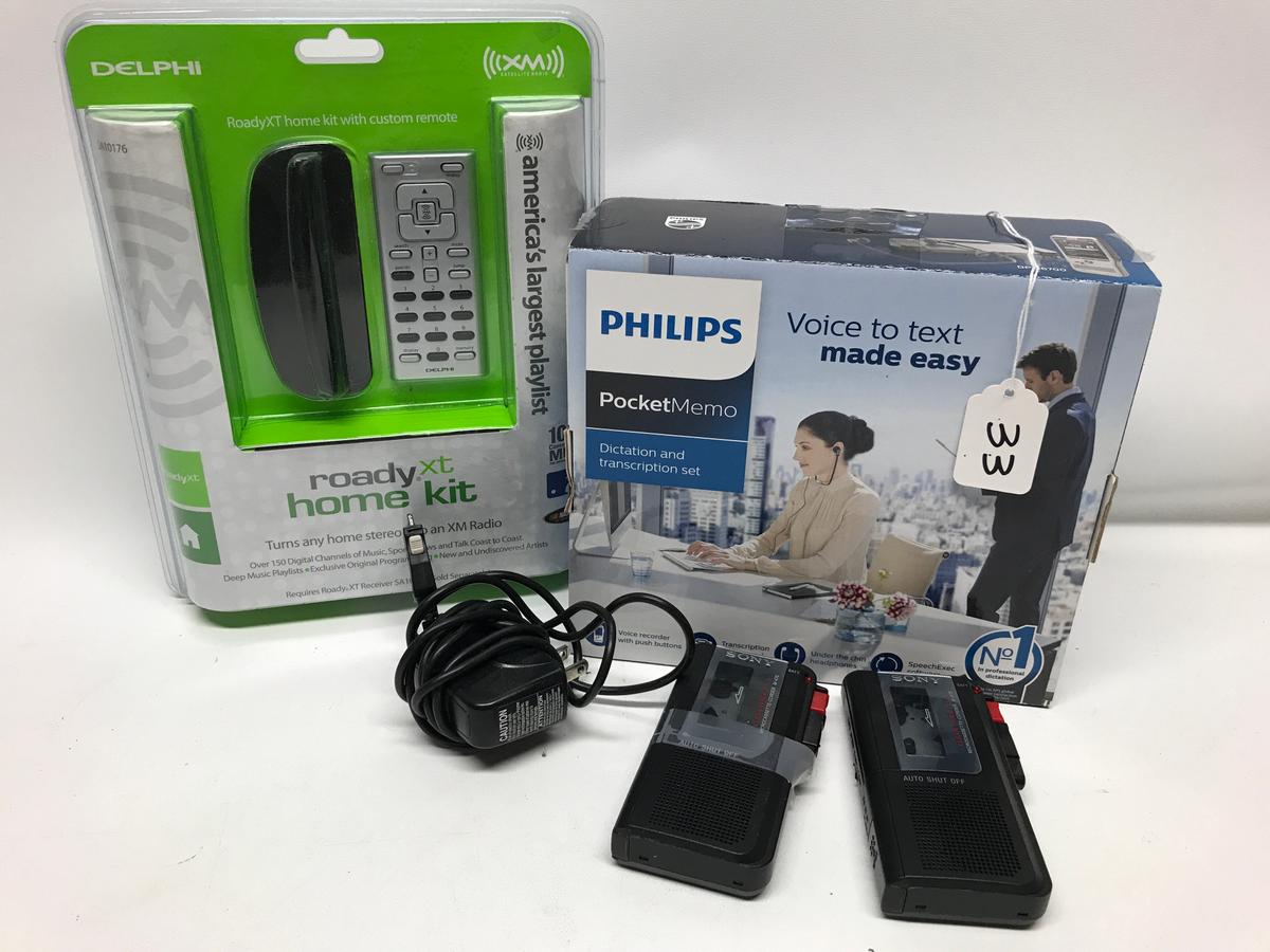 Delphi Ready XT Kit with Custom Remote and Philips Pocket Memo