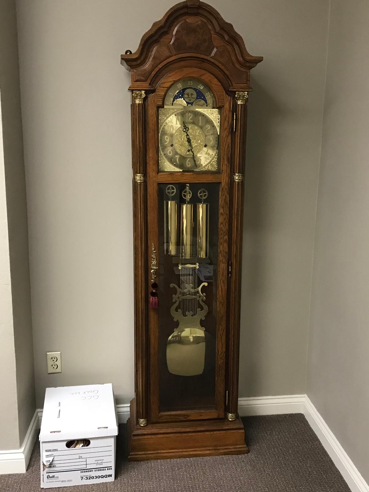 Pearl Grandfather Clock