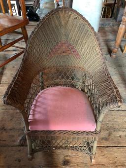 Antique child's rocking chair