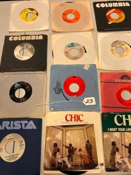 Group of 20 Classic and Vintage LP 45's