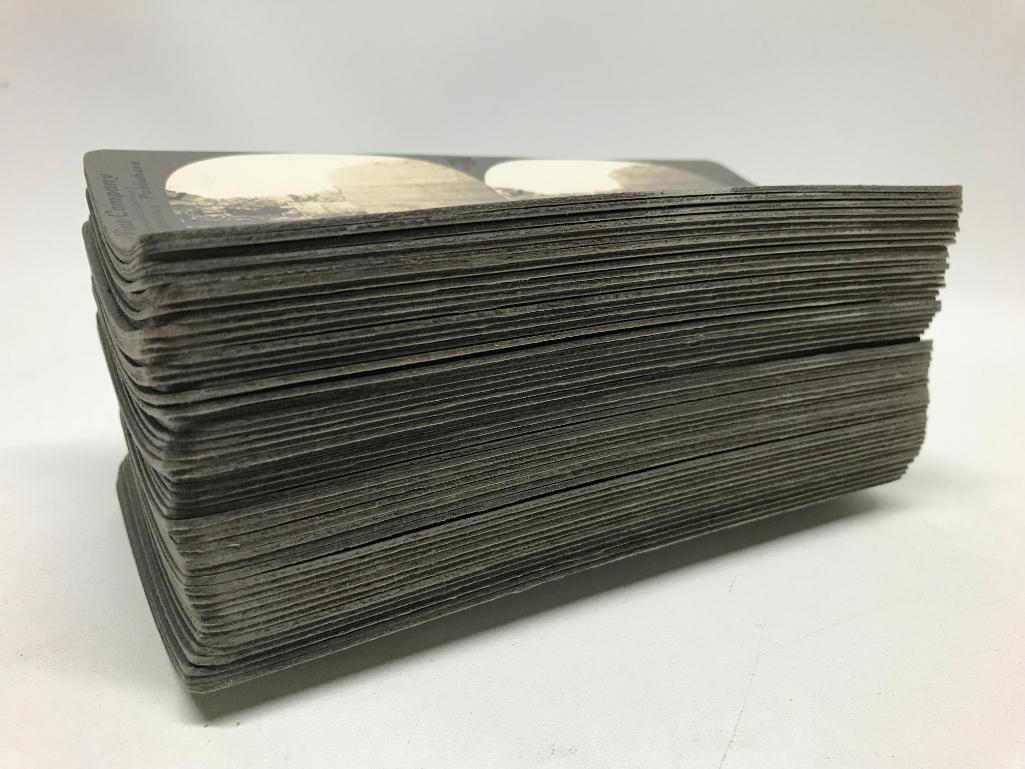 (50) Vintage Keystone Stereopticon Cards