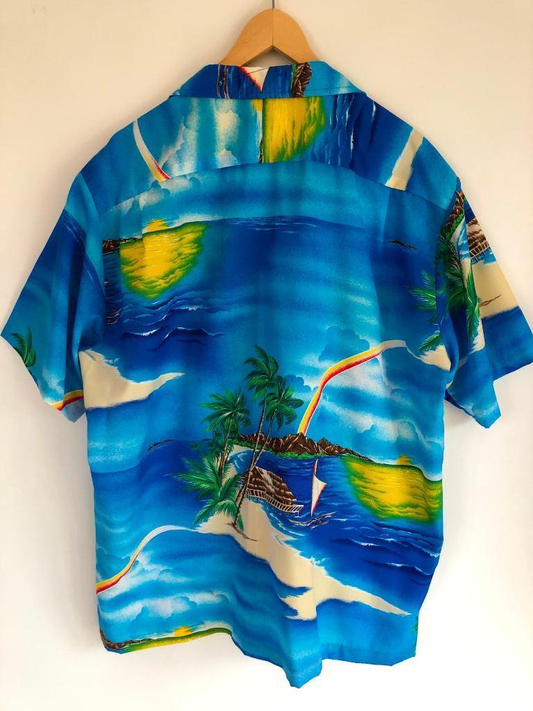 Hawaii Style Shirt, XL, By Kole Kole, Made in Hawaii, 100% Polyester