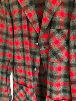 Pendleton 100% Virgin Wool, Medium Long, Thin Blazer/Jacket