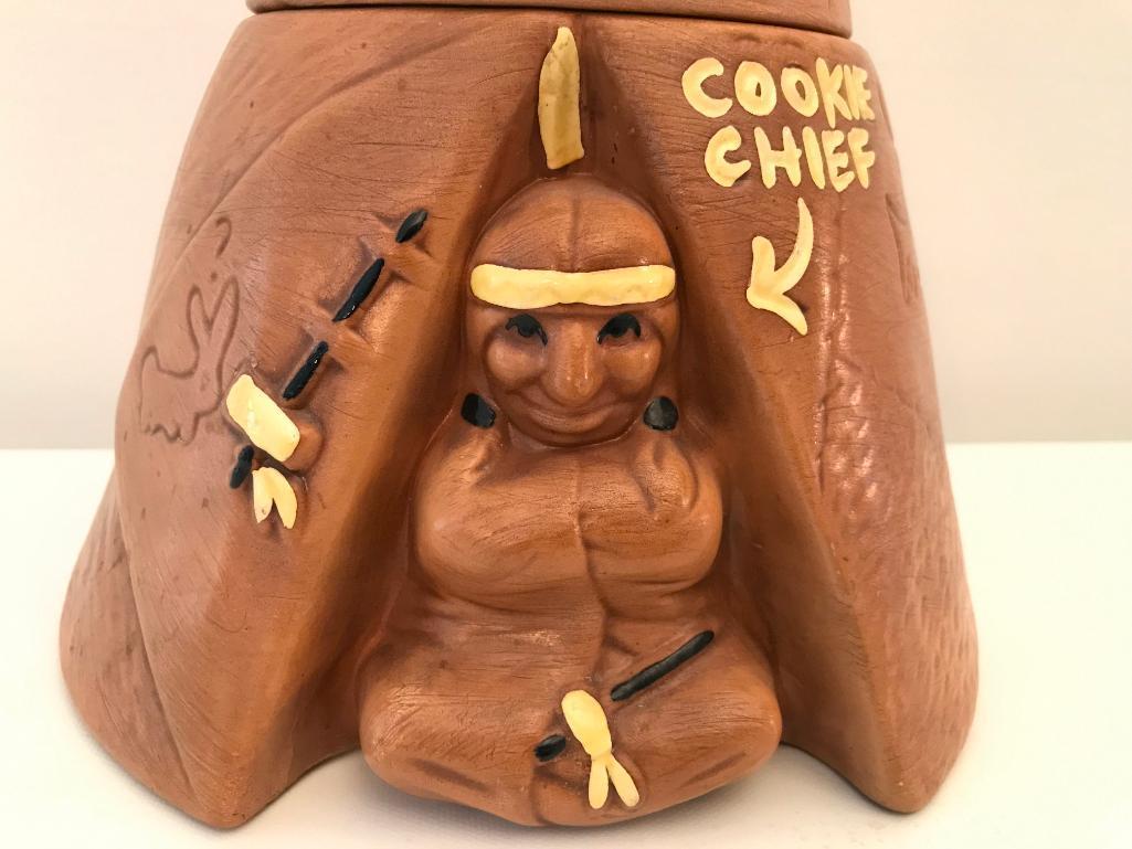 Ceramic Twin Winton "Tepee" Cookie Jar