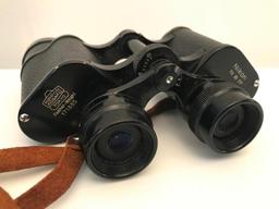 Vintage Nikon 7 x 35 Binoculars W/Leather Case
