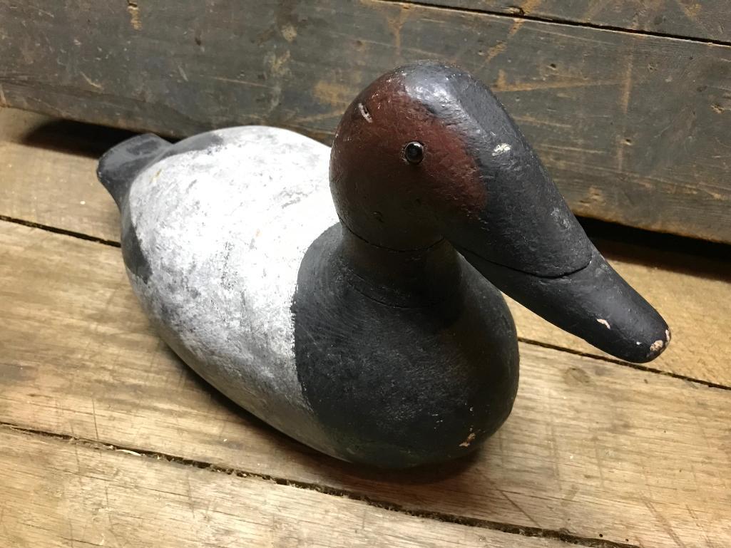 Vintage Wooden Duck Decoy