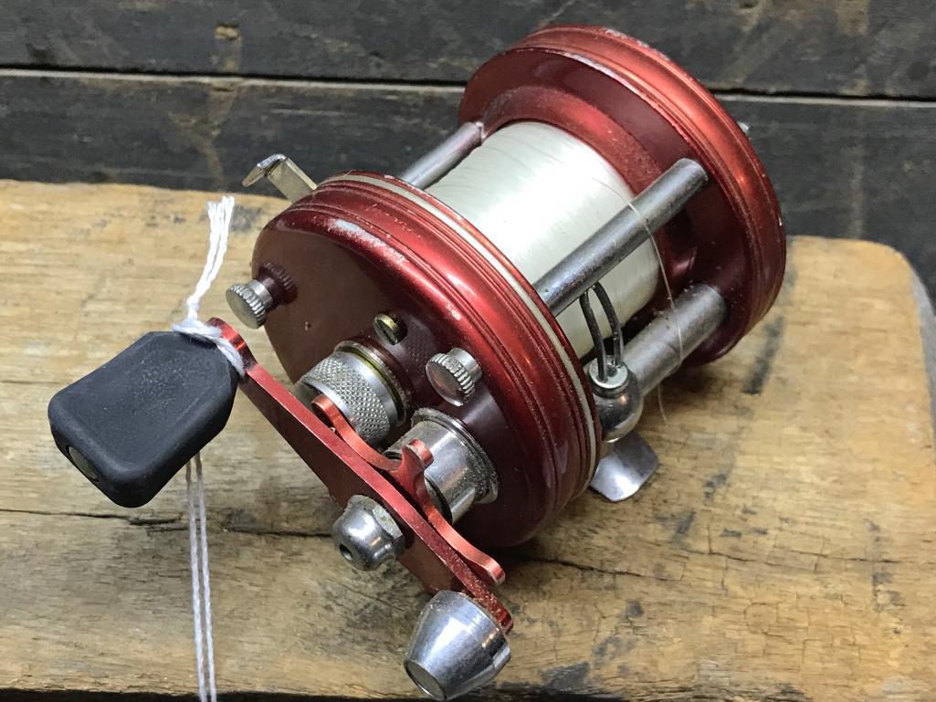 Abu Garcia Ambassadeur 5000 Fishing Reel In Red