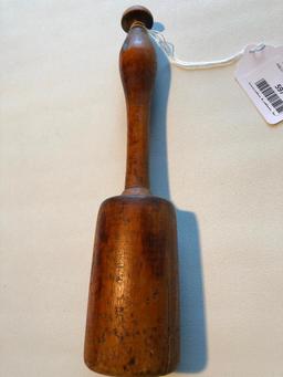 Antique Wooden Potato Masher