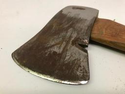 "Plumb" Brand Camping Hatchet W/Leather Head Cover