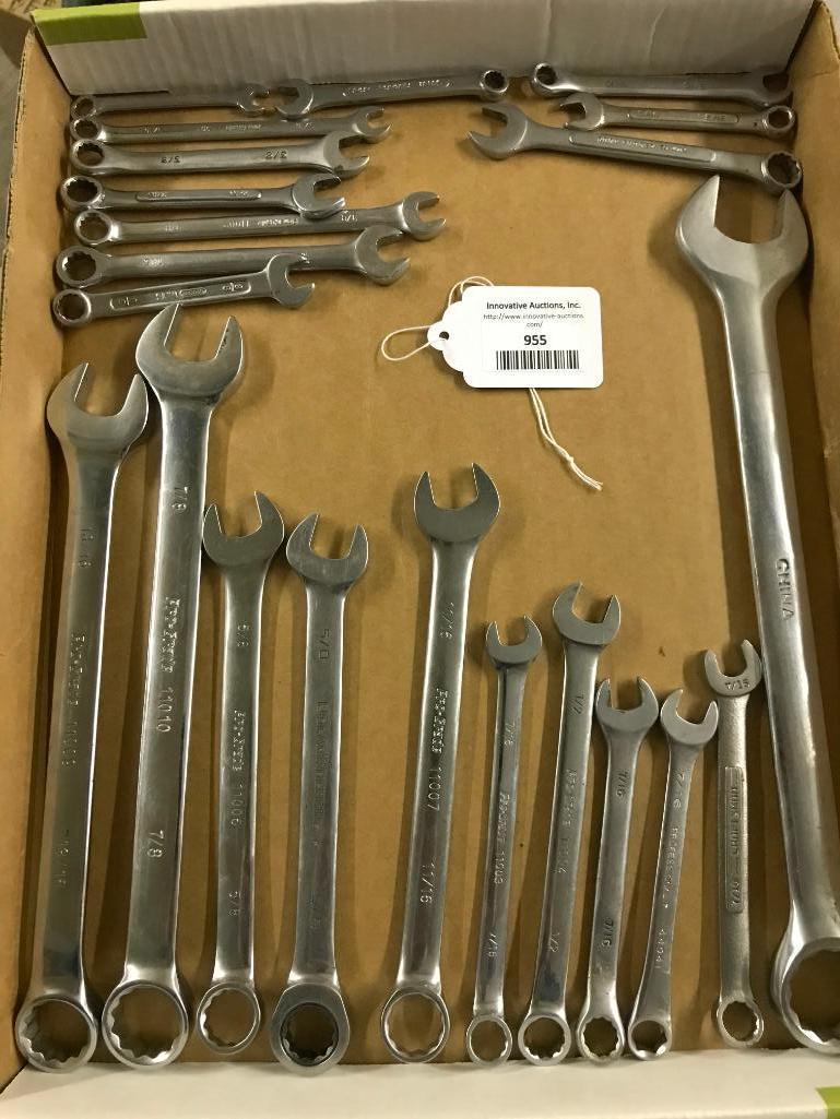 Group Of (20) Open/Box End Wrenches