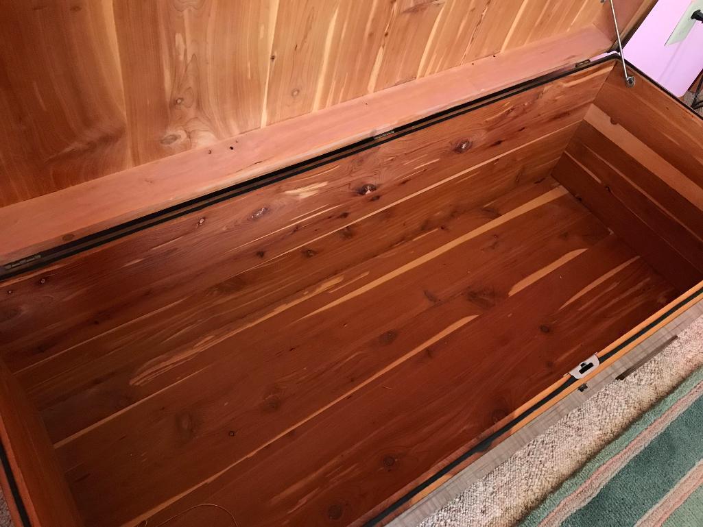 Depression Era Waterfall Cedar Chest