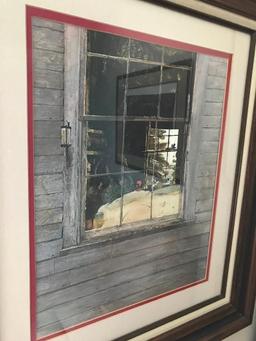 Framed & Matted Rustic Country Print