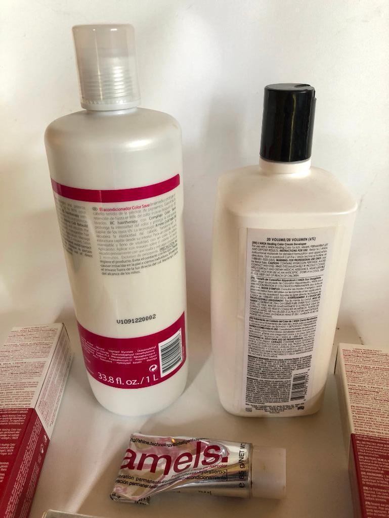 Hair Therapy Products, Some are Partially Used