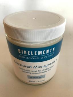 Bioelements Measured Micrograins Scrub, Full, Not Sealed, May Have Been Used