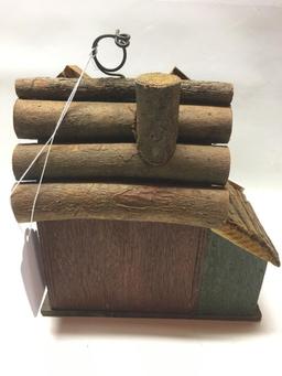 Handcrafted "Bait Shop" Birdhouse