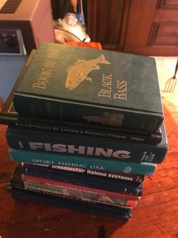 Group Of Fishing Related Books