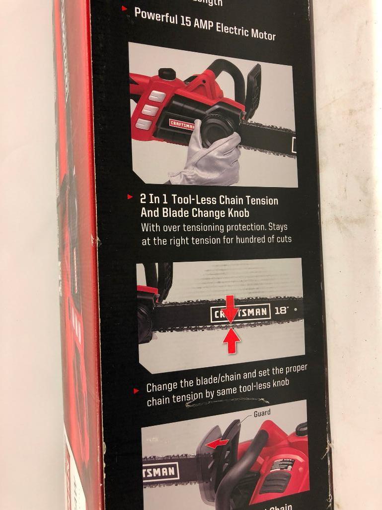 Craftsman 18" Electric Chainsaw