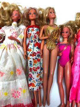 (10) Barbie & Similiar Type Dolls