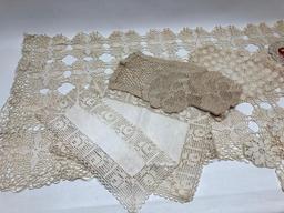 Nice Group Of Vintage Lace Work